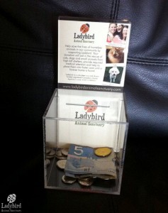 M.I.A. donation box